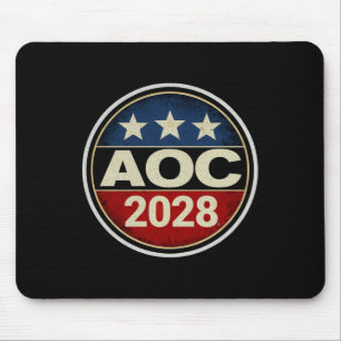 Tapis De Souris Rétro Aoc 2028 Lutte contre l'oligarchie Manifesta