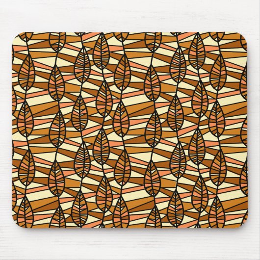 Tapis De Souris Rétro Automne Mousepad (Devant)