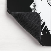 Tapis De Souris Retro Badminton Racket Shuttle Player  (Coin)