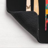 Tapis De Souris Retro Be Kind Hand Sign Language ASL Puzzle Autism (Coin)