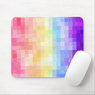 Tapis De Souris Rétro Bohème Funky Excentrique Xénogenre Carreaux