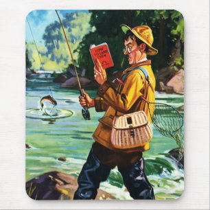 Tapis De Souris Rétro cadeau Mousepads d'illustration de scène d