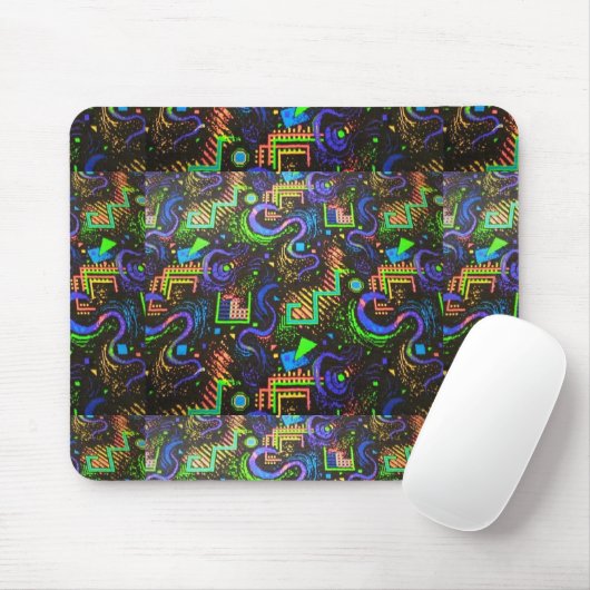 Tapis De Souris Rétro conception Mousepad de tapis d'arcade (Avec souris)