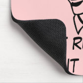 Tapis De Souris Rétro cour rapportant Mousepad (Coin)