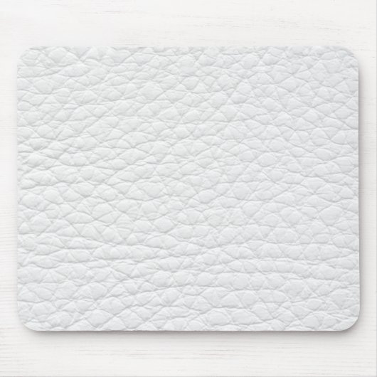 Tapis De Souris Rétro coutume en cuir grunge noire et blanche (Devant)