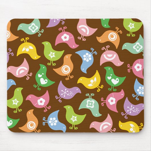 Tapis De Souris Rétro coutume Mousepad de motif d'amusement de (Devant)