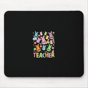 Tapis De Souris Retro Enseignant De Sweet Bunny Vêtement Cute Ense