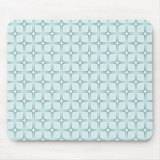 Tapis De Souris Rétro Fab Mousepad, Turquoise (Devant)