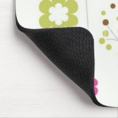 TAPIS DE SOURIS RÉTRO FLEUR (Coin)