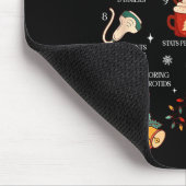 Tapis De Souris Retro Funny 12 Days Of Sonography Ultrasound Tech (Coin)