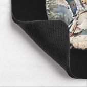 Tapis De Souris Retro Funny Mallard Duck Waterfowl Hunting Cozy Se (Coin)