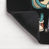 Tapis De Souris Retro Funny Old Gamer 80s 90s Clic Video Game Humo (Coin)