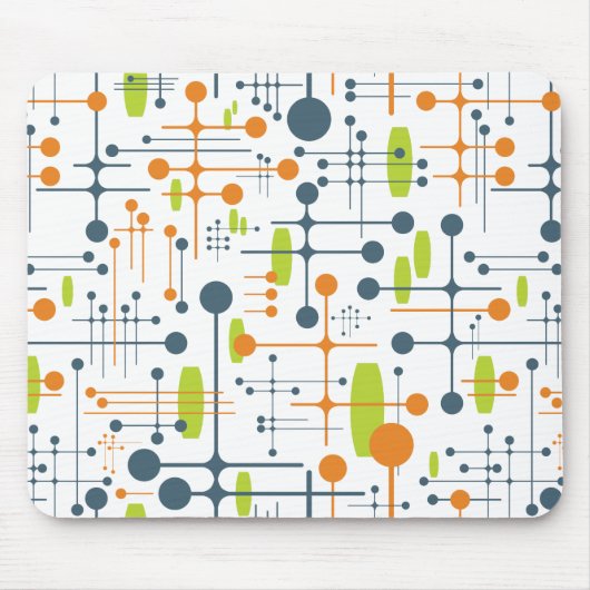 Tapis De Souris Rétro futuristic (Devant)