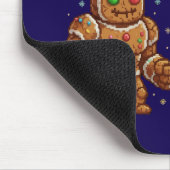 Tapis De Souris Retro Gaming Christmas | Pixel Art Gingerbread  (Coin)