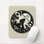 Tapis de souris Retro Gaming Joystick Art2 (Avec souris)