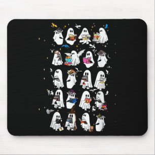 Tapis De Souris Retro Ghost Book Imaginaire Series Halloween Book 