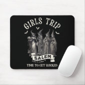 Tapis De Souris Retro Girls Trip Salem 1692 Ils Ont Manqué Une Sor (Avec souris)