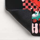 Tapis De Souris Retro Groovy Heart Throb Valentines Day Toddlers B (Coin)