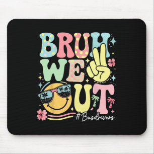 Tapis De Souris Retro Groovy Mec On Est Là Dernier Jour Des Chauff