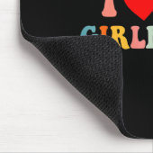Tapis De Souris Retro I Love My Girlfriend I Heart My Girlfriend V (Coin)