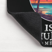 Tapis De Souris Retro Isla Mujeres Mexico Beach Sunset Souvenir Me (Coin)