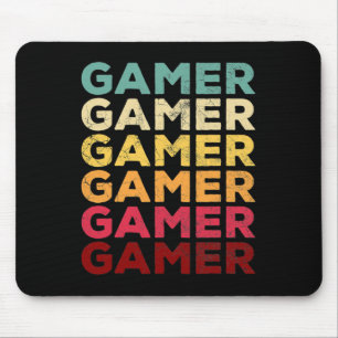 Tapis De Souris Retro les années 70 80s 90s Jeu Vidéo Hommes garço
