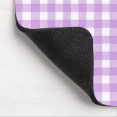 Tapis De Souris Retro Lilac En vichy Chèques Plaid À damiers (Coin)