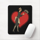 Tapis De Souris Retro Maid (Avec souris)