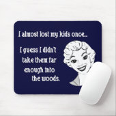 Tapis De Souris Rétro maman drôle Mousepad (Avec souris)