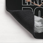 Tapis De Souris Retro Marcus The Worm I Don't Like This Rock  (Coin)