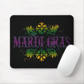 Tapis De Souris Retro Mardi Gras (Avec souris)
