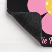 Tapis De Souris Retro Mod 70s Ckleball Flower D  (Coin)