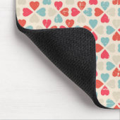 Tapis De Souris Rétro motif de Saint-Valentin (Coin)