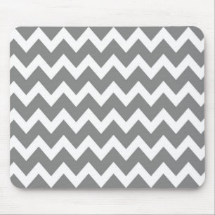 Tapis De Souris Rétro motif de zigzag GRIS