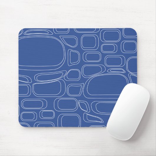 Tapis De Souris Rétro motif Mousepad (Avec souris)