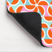 Tapis De Souris Rétro motif orange de cale (Coin)