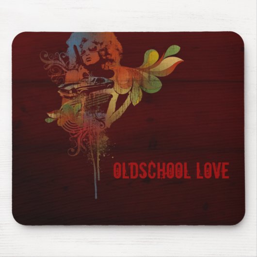 Tapis De Souris Rétro Mousepad (Devant)