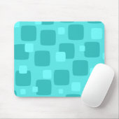 Tapis De Souris Rétro Mousepad turquoise (Avec souris)