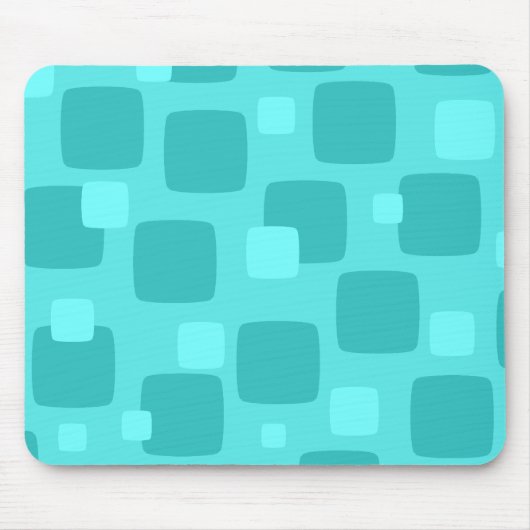 Tapis De Souris Rétro Mousepad turquoise (Devant)