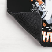 Tapis De Souris Retro Nurse Ghost Halloween Vaccine Dit Boo À (Coin)