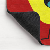 Tapis De Souris Rétro oiseau moderne (Coin)