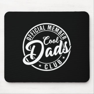 Tapis De Souris Rétro Papa Fête des Pères Hommes Officiel Membre C