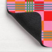 Tapis De Souris Retro Plaid  (Coin)