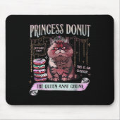 Tapis De Souris Retro Princess Donut Dungeon Crawler Carl Book Lov (Devant)