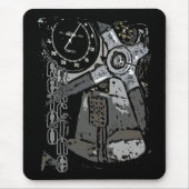 Tapis De Souris Retro Racing Oldtimer Détails Design graphique (Devant)