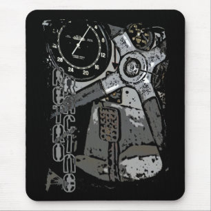 Tapis De Souris Retro Racing Oldtimer Détails Design graphique