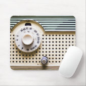 Tapis De Souris Rétro radio (Avec souris)