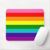 Tapis De Souris Retro Rainbow 8 Pride (Avec souris)