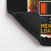 Tapis De Souris “retro Recharge – Mentally Loading…”  (Coin)