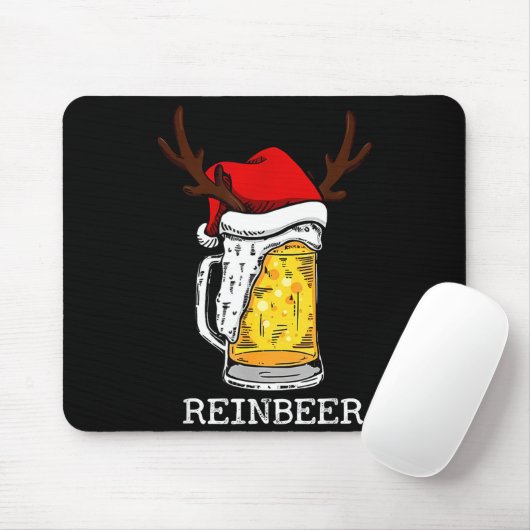 Tapis De Souris Retro Reindeer Winedeer Reinbeer Matching Couples  (Avec souris)